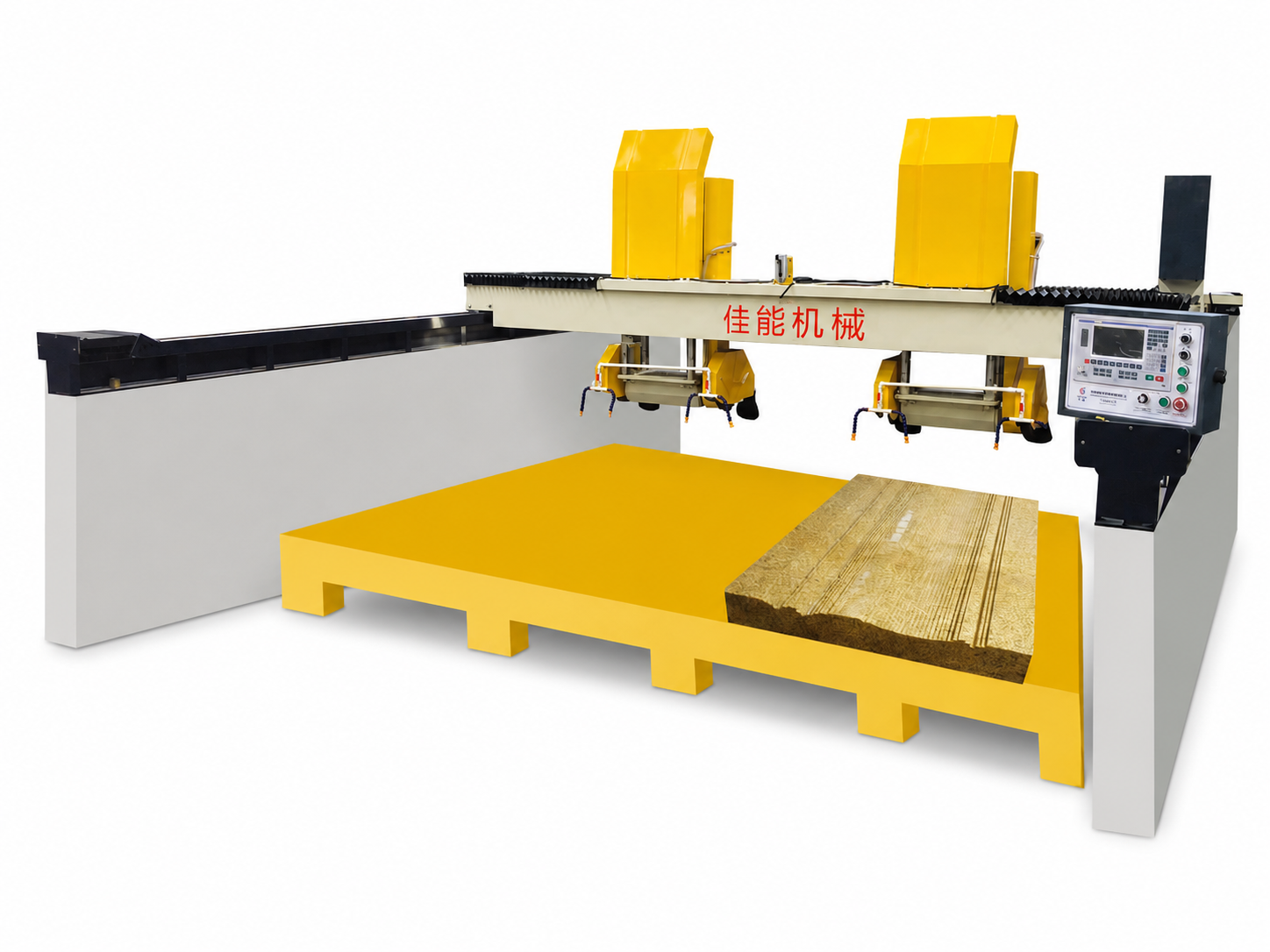 Double Beam Four Blade CNC Copying Machine